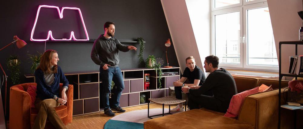 Das neue Masterplan Büro in der Dirksenstraße in Berlin-Mitte.