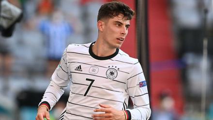 In Havertz letzter Saison in der Bundesliga wurden mehr als 35 km/h gemessen, kein Mittelfeldspieler war schneller.