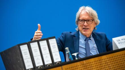 Berlins Finanzsenator Matthias Kollatz (SPD) freut sich über die geplanten Investitionen im Entwurf des nächsten Haushalts.