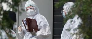 In der russischen Hauptstadt werden täglich Tausende Neuinfektionen registriert.