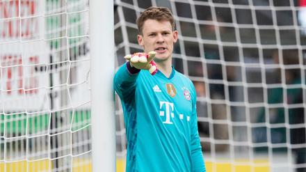 Alexander Nübel bei einem seiner wenigen Einsätze für den FC Bayern. 