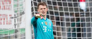 Alexander Nübel bei einem seiner wenigen Einsätze für den FC Bayern. 