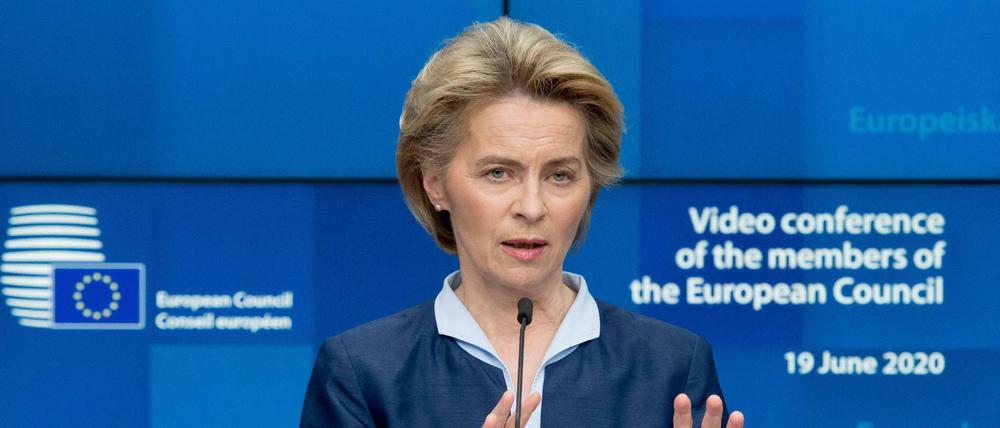 Ursula von der Leyen.