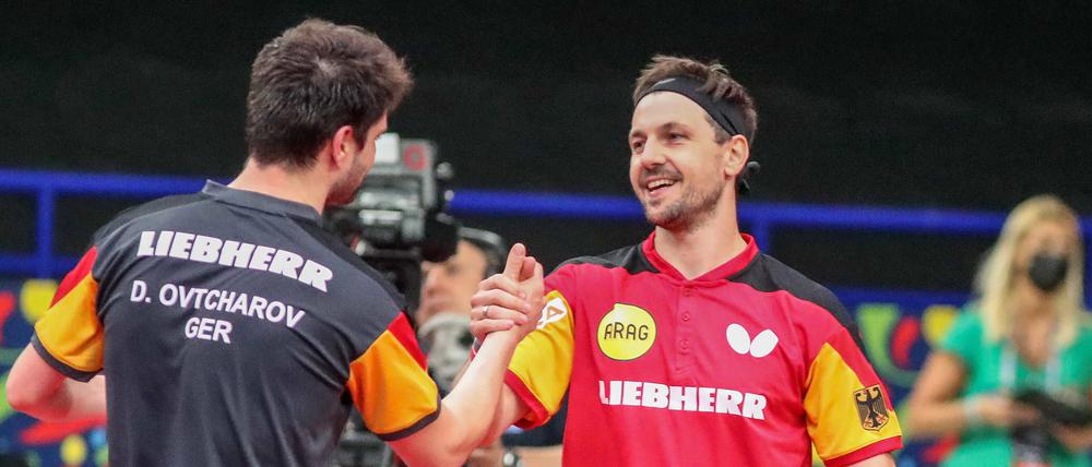 Im deutschen Finale um die Europameisterschaft setzte sich Timo Boll gegen seinen Teamkollegen Dimitrij Ovtcharov durch.