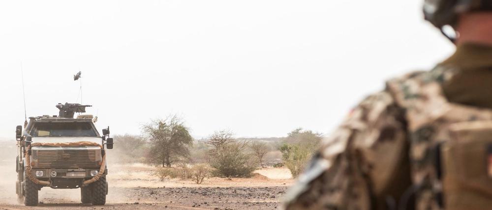 Bundeswehr-Soldaten im Einsatz in Mali (Archivbild) 