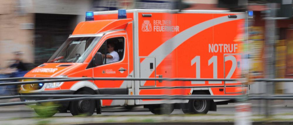 Rettungswagen der Berliner Feuerwehr. (Symbolbild)
