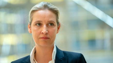 Alice Weidel, Fraktionsvorsitzende der AfD.