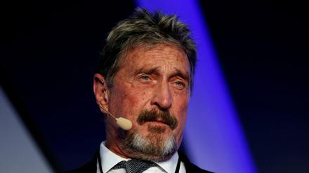 Softwarepionier John McAfee.