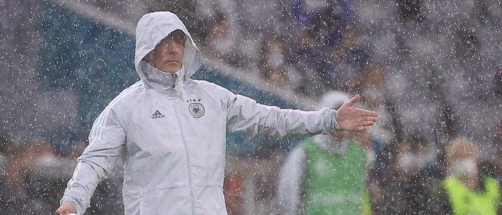 Das Wetter wie das Spiel: sehr bescheiden.