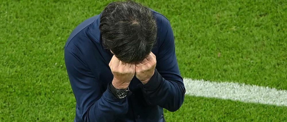 Bis zum zweiten Tor von Leon Goretzka musste Joachim Löw zittern.