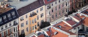 Wohnhäuser in Berlin, vom Fernsehturm aus gesehen. Der Markt für Wohnimmobilien gilt als extrem angespannt in der Hauptstadt.