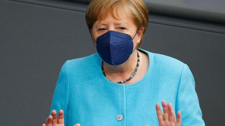Bundeskanzlerin Angela Merkel (CDU)