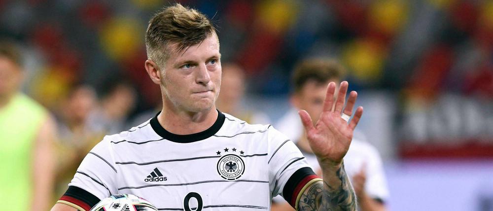 Toni Kroos, 31 Jahre alt, hat inzwischen 105 Länderspiele bestritten, mehr als Franz Beckenbauer.