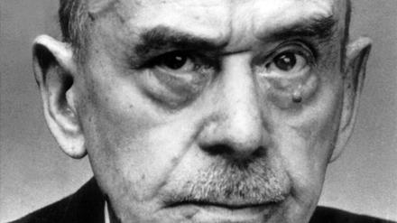 Der deutsche Schriftsteller Thomas Mann (undatiertes Archivfoto).  