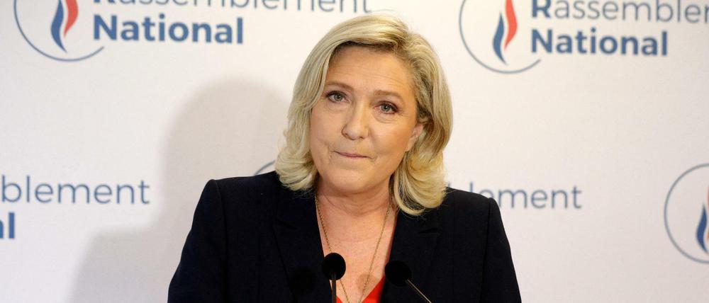 Enttäuscht: Marine Le Pens rechtextremes Rassemblement National konnte keine einzige Region erobern.