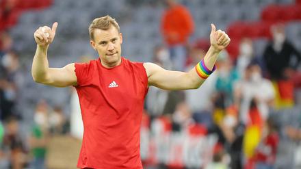 Kapitän Manuel Neuer ist der meistgesuchte deutsche Fußball-Nationalspieler.