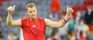Kapitän Manuel Neuer ist der meistgesuchte deutsche Fußball-Nationalspieler.