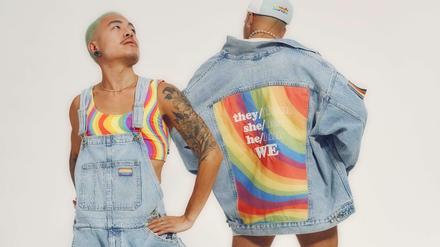 Die Kollektion „All Pronouns. All Love“ von Levi's. 