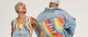 Die Kollektion „All Pronouns. All Love“ von Levi's. 