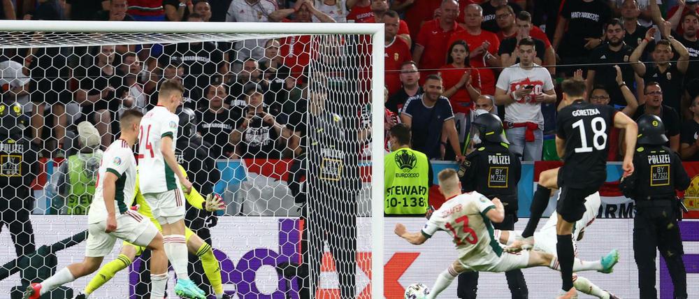 Bereits in der 58. Minute schickte der Bundestrainer Goretzka für Ilkay Gündogan aufs Feld