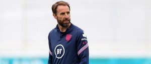 Vor dem Spiel gegen Deutschland will Southgate den Fokus auf die Gegenwart und Zukunft lenken.