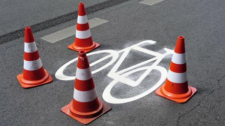 Noch viele Baustellen gibt es bei der Umsetzung der Verkehrswende in Berlin.