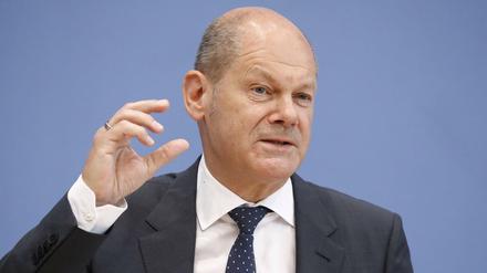 SPD-Kanzlerkandidat und Finanzminister: Olaf Scholz.