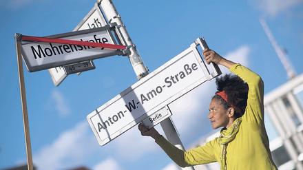 Die Mohrenstraße in Berlin-Mitte soll im Oktober 2021 in Wilhelm-Amo-Straße umbenannt werden.