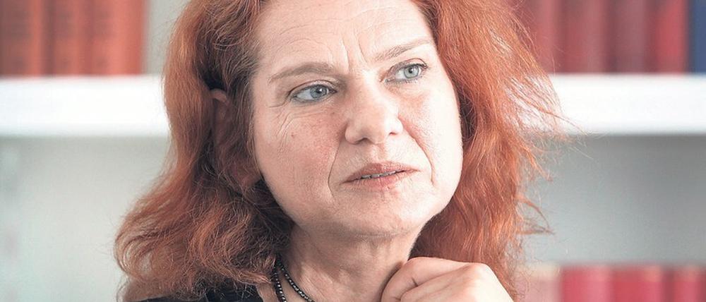 Exilantin. Asli Erdogan lebt inzwischen in Deutschland. Foto: Daniel Roland / AFP