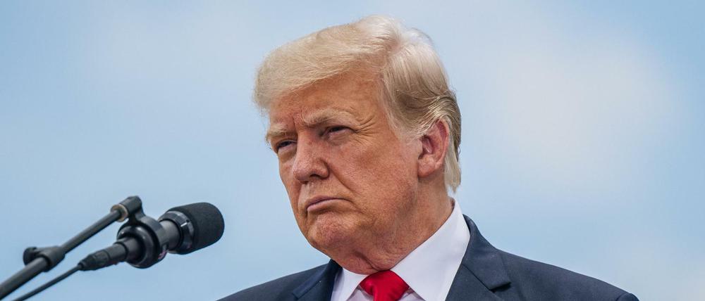 Der ehemalige US-Präsident Donald Trump.