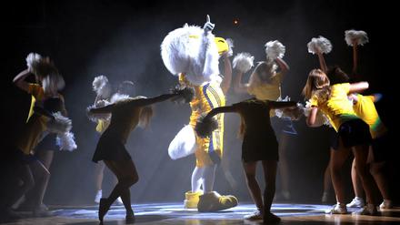 Cheerleaderinnen bei Alba Berlin.