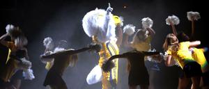 Cheerleaderinnen bei Alba Berlin.