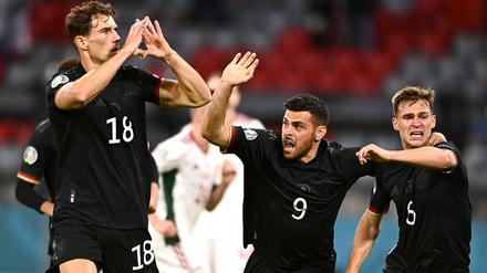 Leon Goretzka (l.) und Joshua Kimmich (r.) werden in Zukunft das Kraftzentrum des deutschen Teams bilden. Das konnten sie bei der EM aus unterschiedlichen Gründen noch nicht.