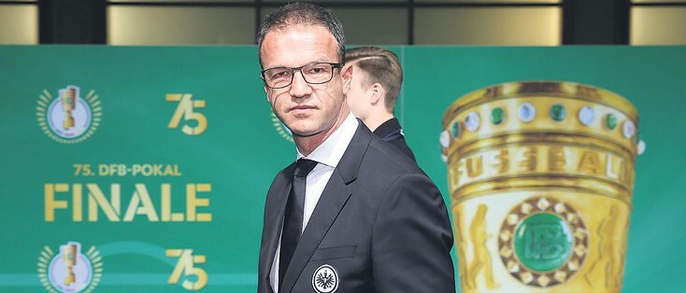 „Hertha BSC muss eine Pokalmannschaft werden.“ Fredi Bobic hat als Manager sowohl mit dem VfB Stuttgart als auch mit Eintracht Frankfurt das Finale des DFB-Pokals erreicht. Jetzt ist er neuer Sportgeschäftsführer bei Hertha BSC. 