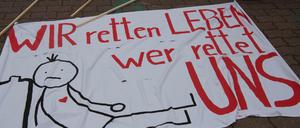 Sollte der „Entlastungstarifvertag“ nicht zustande kommen, wollen die Pflegekräfte streiken.