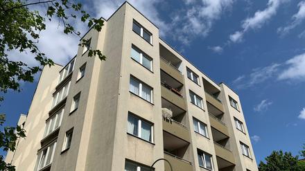 EIn Haus in der Werner-Düttmann-Siedlung.