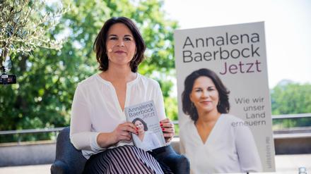 Annalena Baerbock bei der Vorstellung ihres Buches.