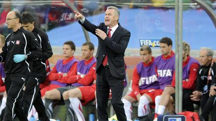 Ottmar Hitzfeld gelang 2010 der bisher einzige der einzige Sieg der Schweiz gegen die Spaniener, die später Weltmeister wurden.