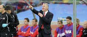 Ottmar Hitzfeld gelang 2010 der bisher einzige der einzige Sieg der Schweiz gegen die Spaniener, die später Weltmeister wurden.
