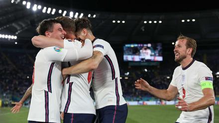 Am Samstag räumte England die Ukraine problemlos aus dem Weg und segelte ins Halbfinale.