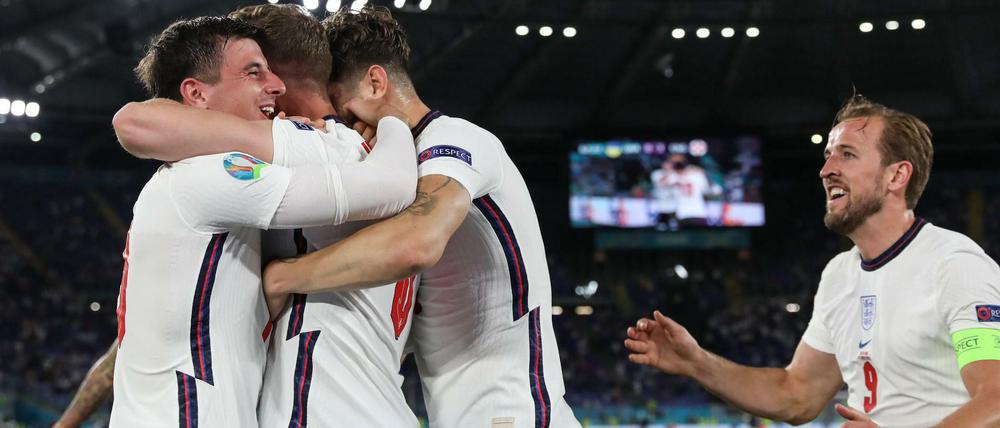 Am Samstag räumte England die Ukraine problemlos aus dem Weg und segelte ins Halbfinale.