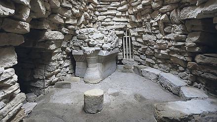 Die Rundbauten sind prägend für die sardinische Kultur. Im Bild die Nuraghe Su Mulinu.