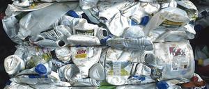 Hochgestapelt. Nur 7,2 Prozent der Kunststoffproduktion werden recycelt. Weniger Plastik wäre noch besser als eine höhere Wiederverwertungsquote, doch das ist leichter gesagt als getan.