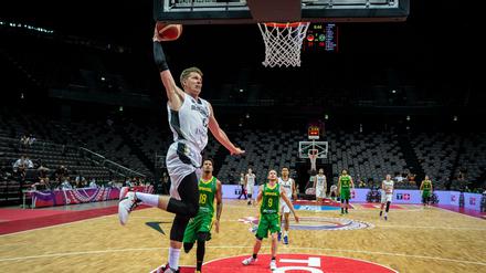 Bereit für MOlympia. Moritz Wagner machte sein bestes Spielt für die Nationalmannschaft und hatte großen Anteil an der Qualifikation für Tokio.