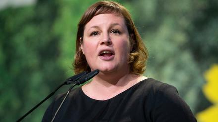 Antje Kapek, Grünen-Fraktionsvorsitzende im Berliner Abgeordnetenhaus.