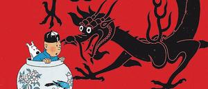 Produkt einer belgisch-chinesischen Freundschaft. 1934/35 zeichnete Hergé, gut beraten von dem in Brüssel studierenden Zhang Chongjen, ein teils in Schanghai spielendes Abenteuer von Tim (alias Tintin)und Struppi. „Der blaue Lotos“, nach wie vor erhältlich im Hemburger Carlsen Verlag (64 Seitem, 9,99 €) nimmt auch westliche Klischees über Asien auf.