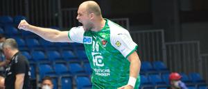 Füchse-Profi Paul Drux wird sein 100.Länderspiel bestreiten.