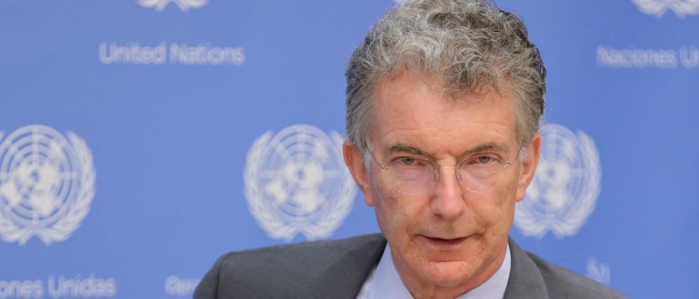 Christoph Heusgen, in seiner Rolle als deutscher UN-Botschafter. 