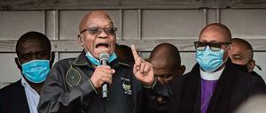 Im Gefängnis. Von Zumas einstiger Macht ist nichts geblieben.