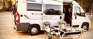 Auf Facebook sucht die Besitzerin mit diesem Foto nach ihrem Camper.